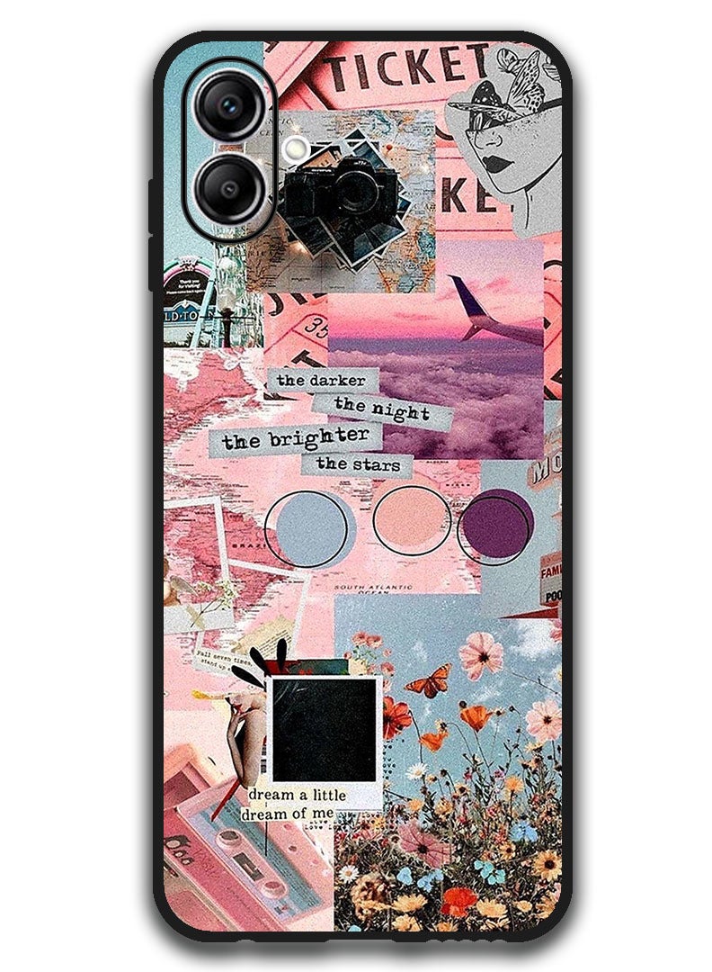 Theodor Case Compatible with Samsung Galaxy A07 6.7 Inch Protection Shockproof Bumper Cover The Darker The Night - Image 1